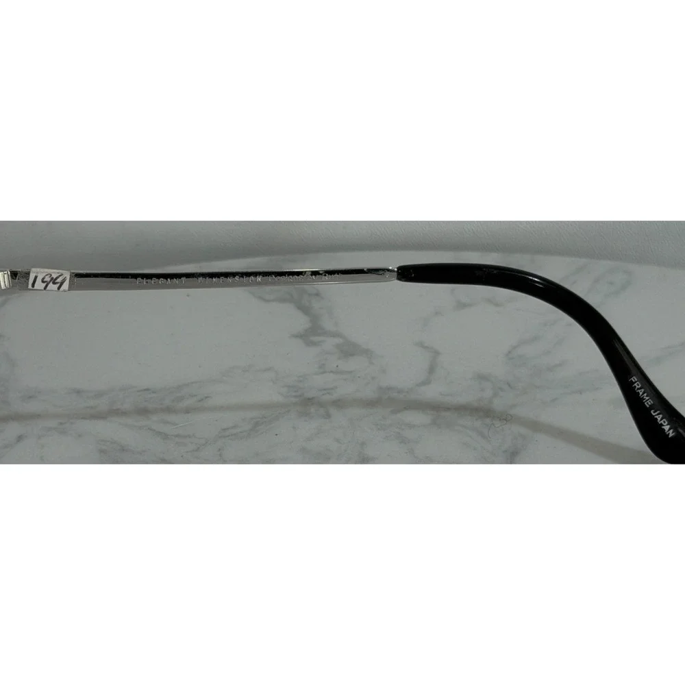 ELEGANT DIMENSION Women's Sunglasses Purple Gradient Silver Tone Japan‎